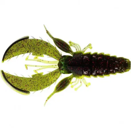 Top Vente Leurre WESTIN CreCraw 8.5cm Black/Chartreuse