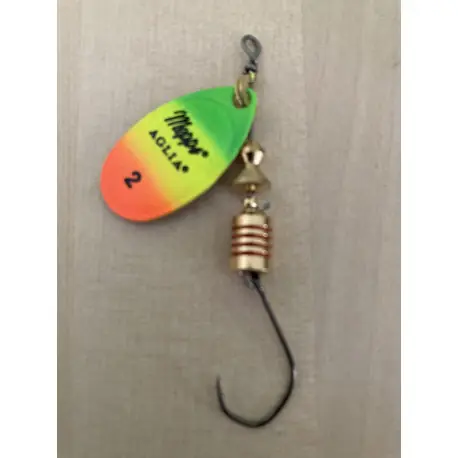 Offre Limitée Cuiller MEPPS Aglia n°1 Tiger Hameçon simple