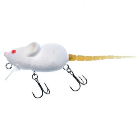 Leurre ILLEX Momouse 42mm 7gr White mouse Populaire