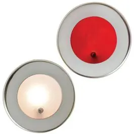 Prix Bas Spot à LED Rouzic inox poli miroir 20W étanche standard avec interrupteur Mantagua