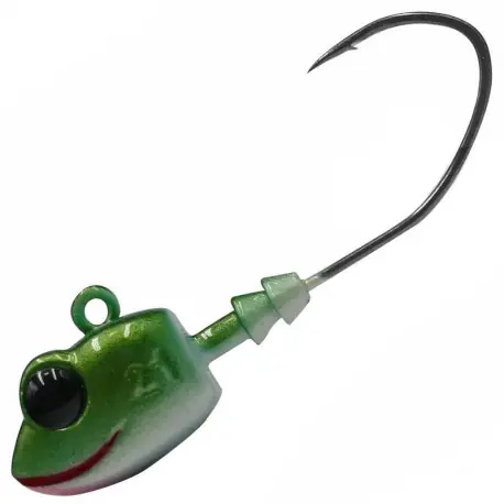 Tête VMC Frog jig Natural 14gr Nouveauté