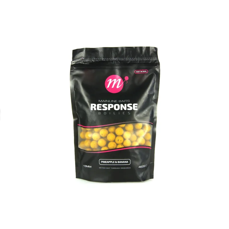 Mainline Response Range Boilies – Pineapple & Banana Prix Cassé