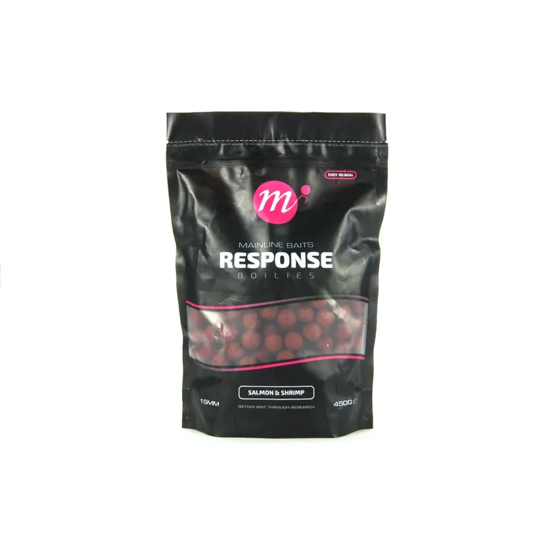 Mainline Response Range Boilies – Salmon & Shrimp Promotion