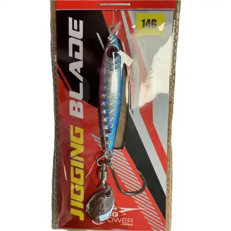 Leurre JIG POWER Jigging blade 7gr Blue pink Bon Marché