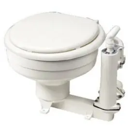 Wc manuel cuvette et siège abs Raske Populaire