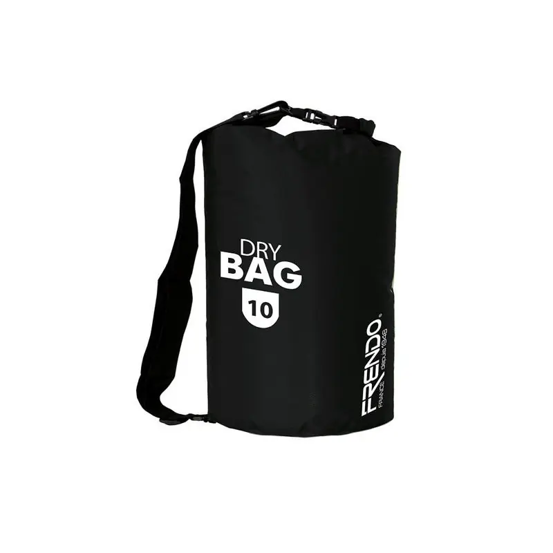 Sac De Protection Etanche Ultra Résistant 500D 10L Noir FRENDO Produit De Marque
