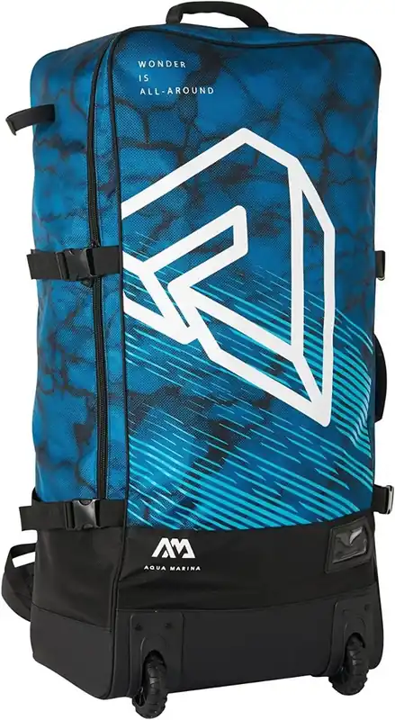 Acheter En Ligne Sac à dos avec roulettes pour paddle/kayak PREMIUM WHEELY 90 L AQUA MARINA
