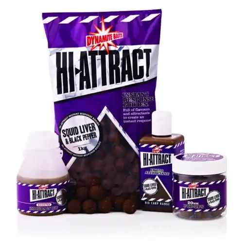 DynamiteBaits Squid Liver & Black Pepper Boilies Meilleur Prix