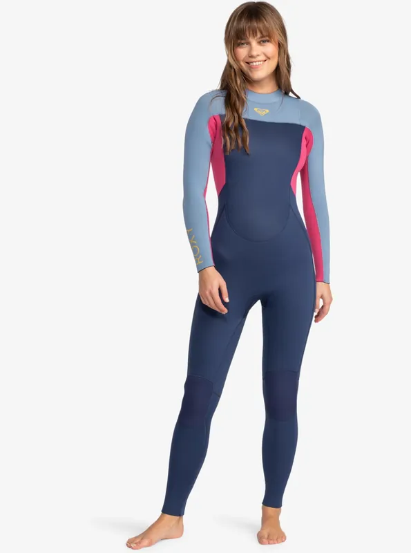 Commander Maintenant COMBINAISON DE SURF FEMME PROLOGUE DARK 4/3 DENIM BACK ZIP ROXY