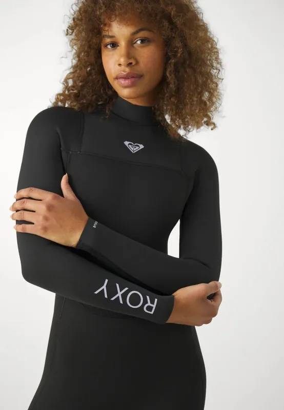 Marque Combinaison de surf femme 3/2 mm PROLOGUE noir back zip ROXY