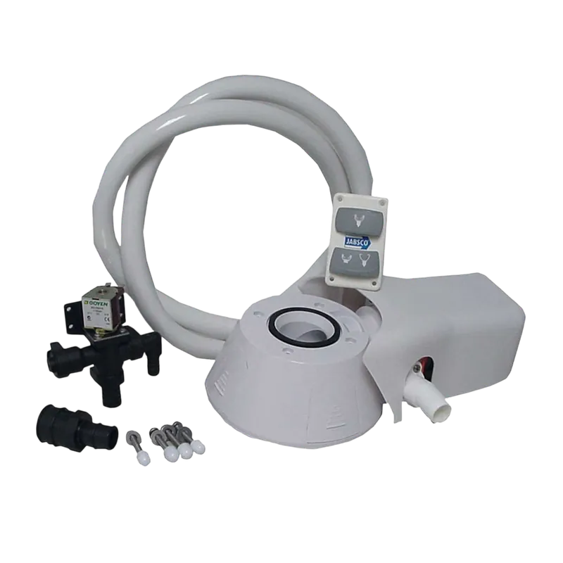 Bon Marché 12V Quiet Flush toilet conversion kit with solenoid valve