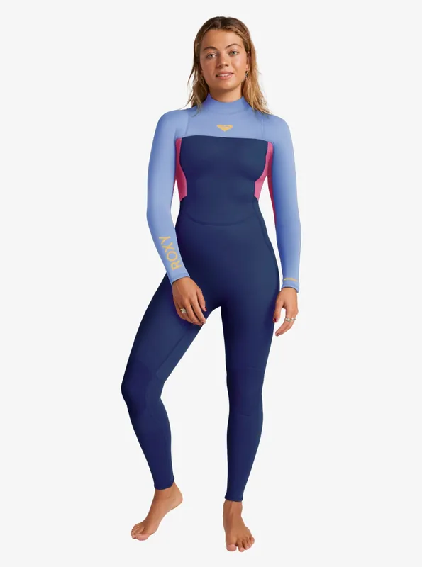 Réduction COMBINAISON DE SURF FEMME PROLOGUE DARK 3/2 DENIM BACK ZIP ROXY