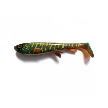 Must-Have Leurre WOLFCREEK SHAD 2.0 25cm Green motoroil pike