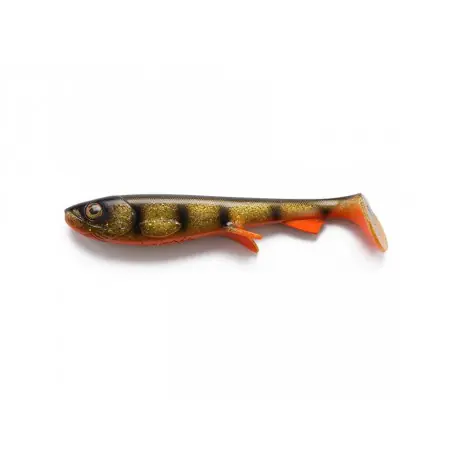 Leurre WOLFCREEK SHAD 2.0 20cm Glitter black okoboji perch UV Marque