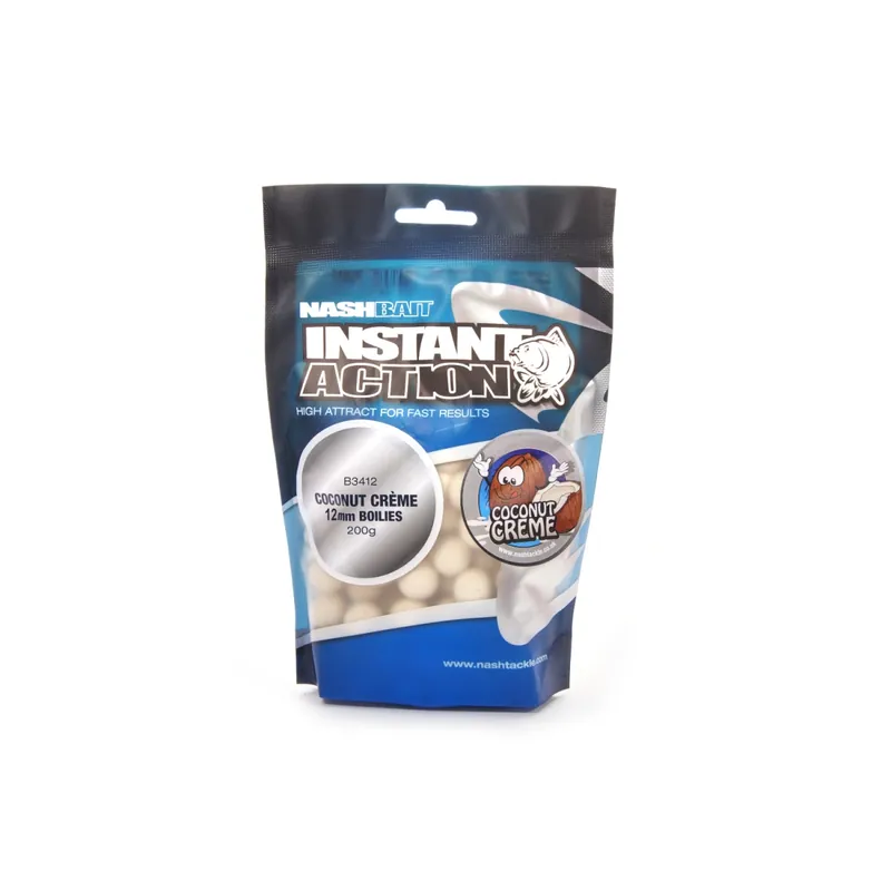 Vente Directe NEW Nash Instant Action Coconut Creme Bottom Bait 200g