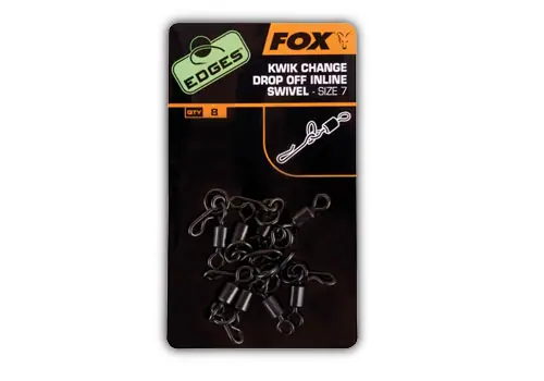 Fox Edges Kwick Change Drop Off Inline Swivels Certifié