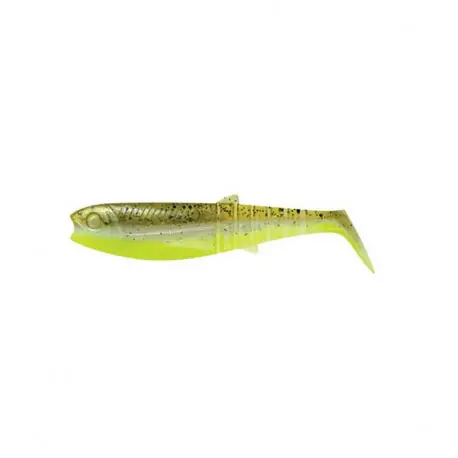 Leurre SAVAGE GEAR Cannibal shad 17.5cm Green pearl yellow Vente Flash