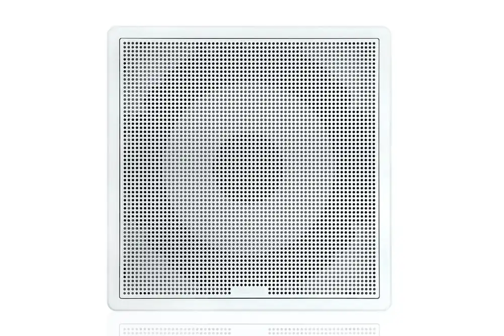 SUB Serie FM – 400W – Subwoofer 10&Prime; – carre – a encastrer – Blanc-FUSION Super Prix