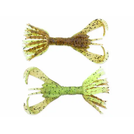 Offre Exclusive Leurre KEITECH Hyper spider 3.2inch Green pumpkin chart