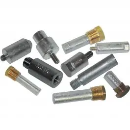 Anode zinc bougie pour moteurs Onan/Caterpillar ø12 x 40 – 3/8 UNC Super Marine Prix Réduit