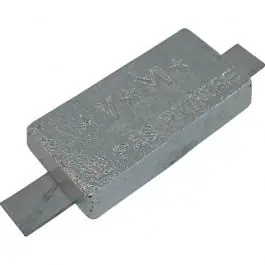 Anode zinc à souder 800g Super Marine Dernier Modèle