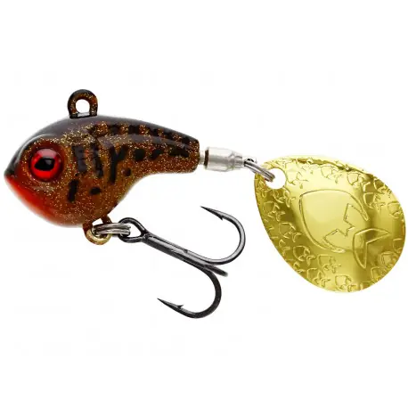 Expédié Aujourd’hui Leurre WESTIN Dropbite Spin tail jig 3.7cm 22gr Motoroil burbot