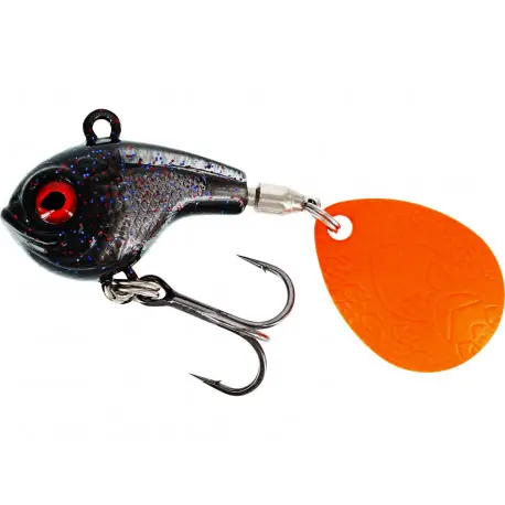 Leurre WESTIN Dropbite Spin tail jig 3.4cm 17gr Black mamba Offre Du Jour