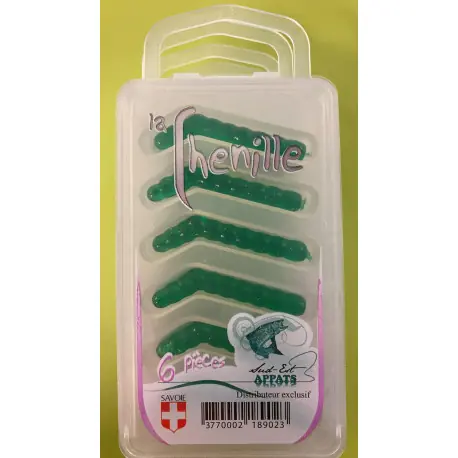 Chenilles SUD EST APPÂTS Vert foncé (6 pièces) Bon Marché