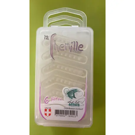 Chenilles SUD EST APPÂTS Perle (6 pièces) Prix Promo