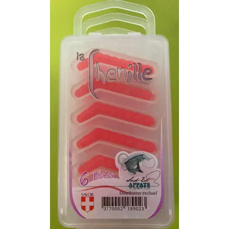 Acheter En Ligne Chenilles SUD EST APPÂTS Orange (6 pièces)