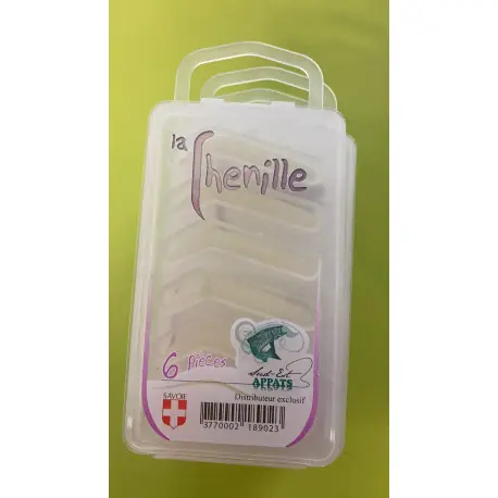 Certifié Chenilles SUD EST APPÂTS Phosphorescent (6 pièces)