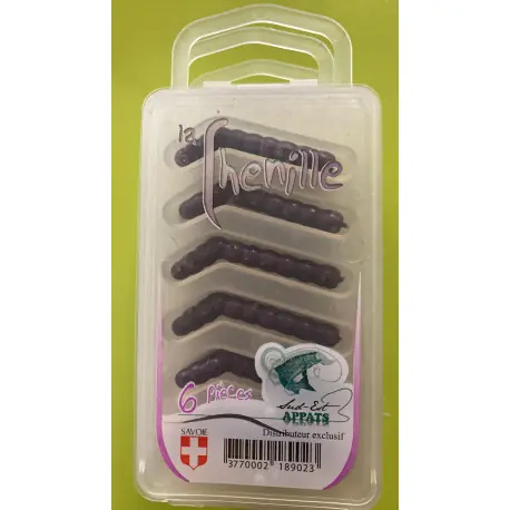 Chenilles SUD EST APPÂTS Mauve (6 pièces) Solde