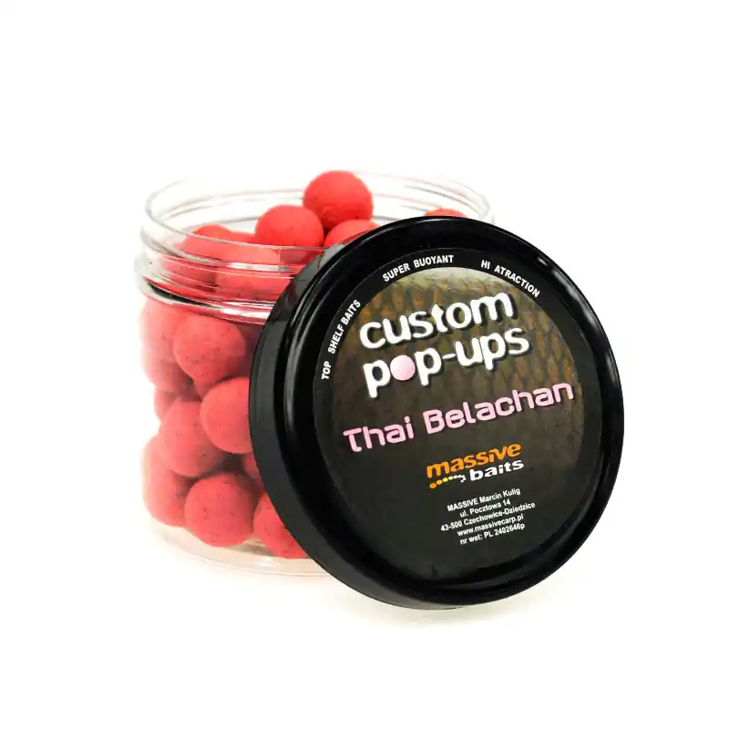 Commande En Gros MassiveBaits Custom Pop-Ups Thai Belachan