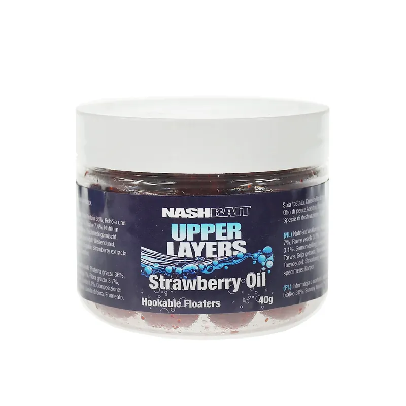 Nash Hookable Floaters Strawberry Oil Prix Bas