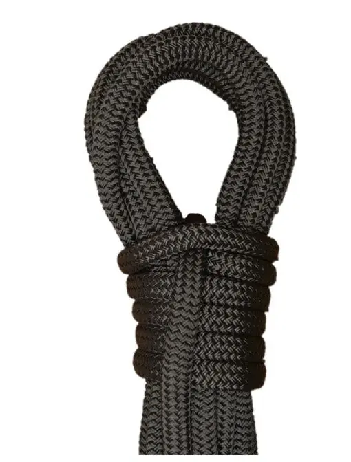 Amarre Double Tresse – Cleanline – NOIR – MEYER-SANSBOEUF Authentique