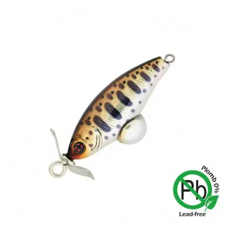 Leurre SAKURA Phoxy Spybait 35mm Holo vairon Promotion