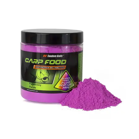 Promotion Tandem Baits Fluo Pop Up Base Mix Purpurowy