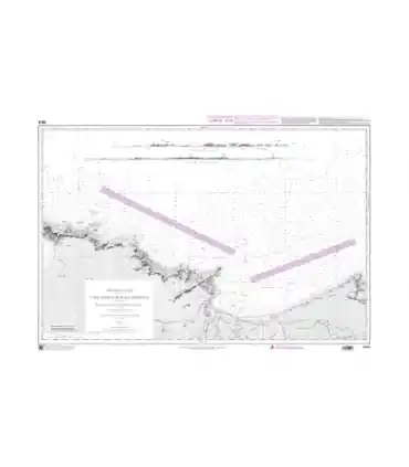 3024 – du cap Toukoush au cap Rose – carte marine Shom papier Commande En Gros