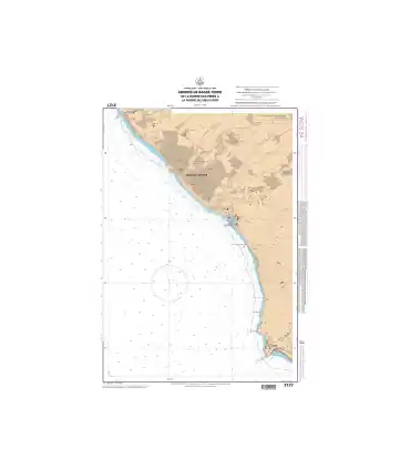 3127 – Abords de Basse-Terre – De la rivière des Pères à la Pointe du Vieux Fort – Carte numérique Retour Gratuit