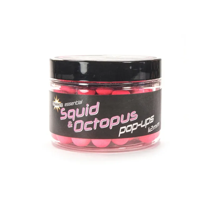 Nouveauté DynamiteBaits Fluro Pop-Ups- Squid & Octopus