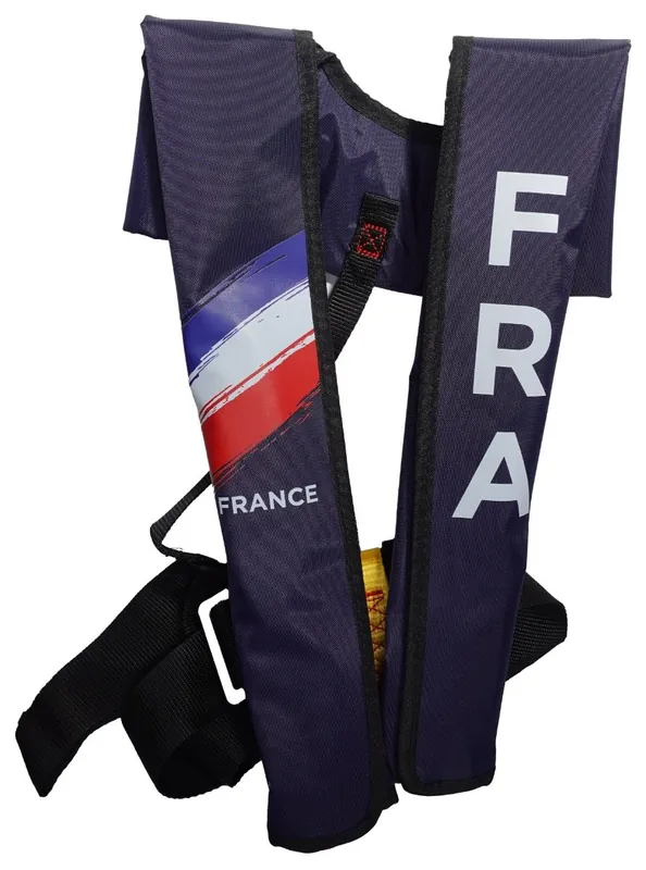 Livraison Express GILET GONFLABLE AUTOMATIQUE FRANCE 170N – EDITION LIMITEE 2025