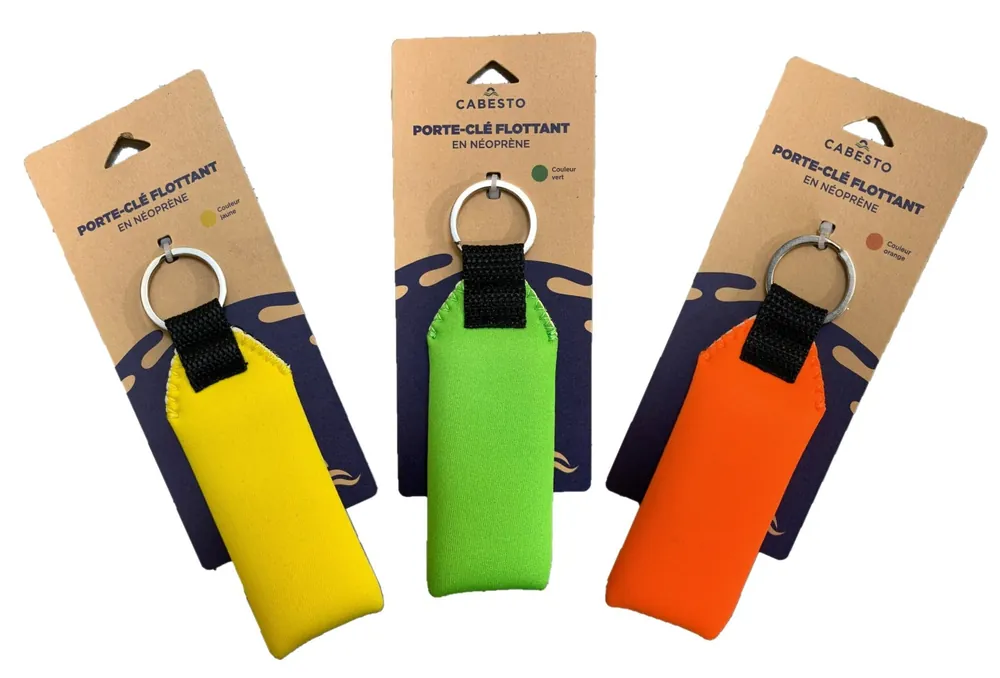 Livraison Gratuite PORTE-CLE FLOTTANT NEOPRENE