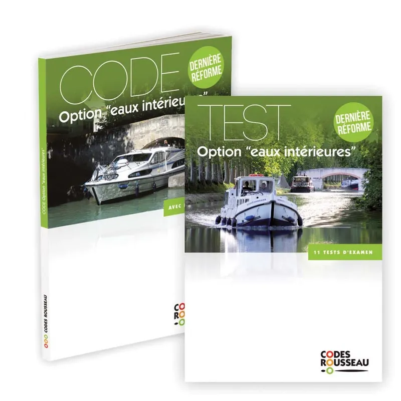 Expédié Aujourd’hui Codes Rousseau Permis option eaux intérieures code