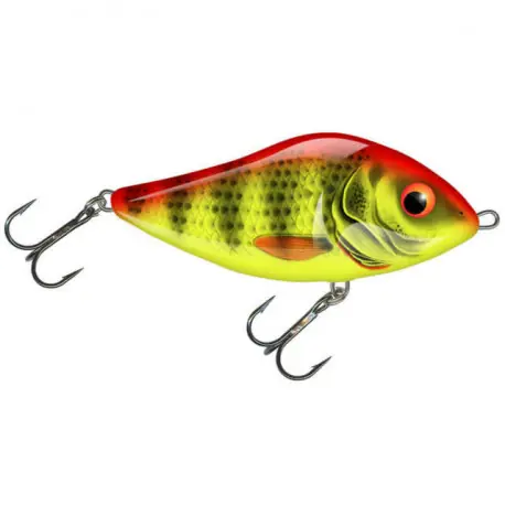 Leurre SALMO Slider COULANT 12cm Bright perch Top Vente