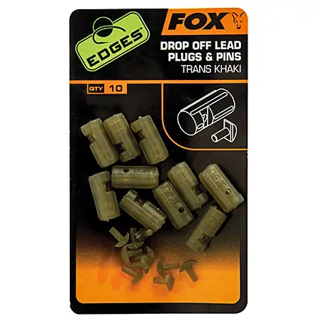 Fox Edges Drop Off Lead Plugs & Pins Prix Cassé