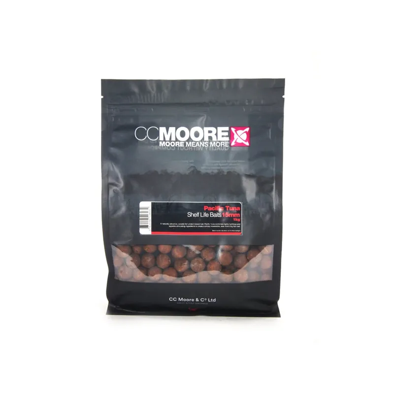 CcMoore Shelf Life Boilies – Pacific Tuna – 1kg Marque