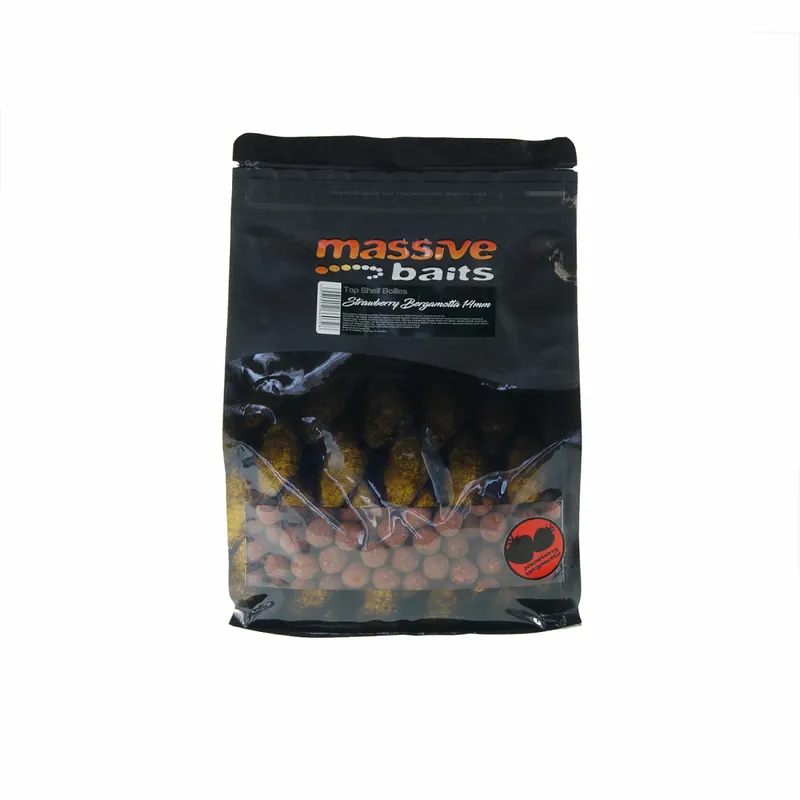 MassiveBaits Special Boilies – Strawberry Bergamotta Soldes