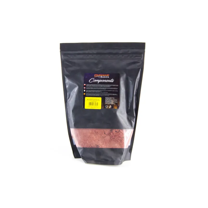 Vente Flash MassiveBaits Components- Farine de Krill Pellet Halibut Marine Rouge