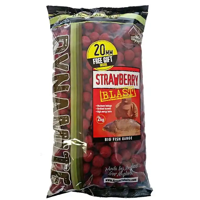 DynamiteBaits Strawberry Blast Shelf Life Boilie Prix Cassé
