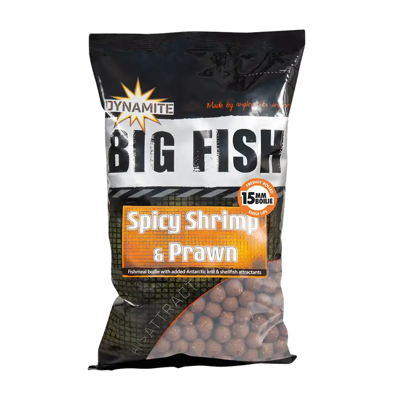 Nouveauté DynamiteBaits Boilies – Spicy Shrimp & Prawn